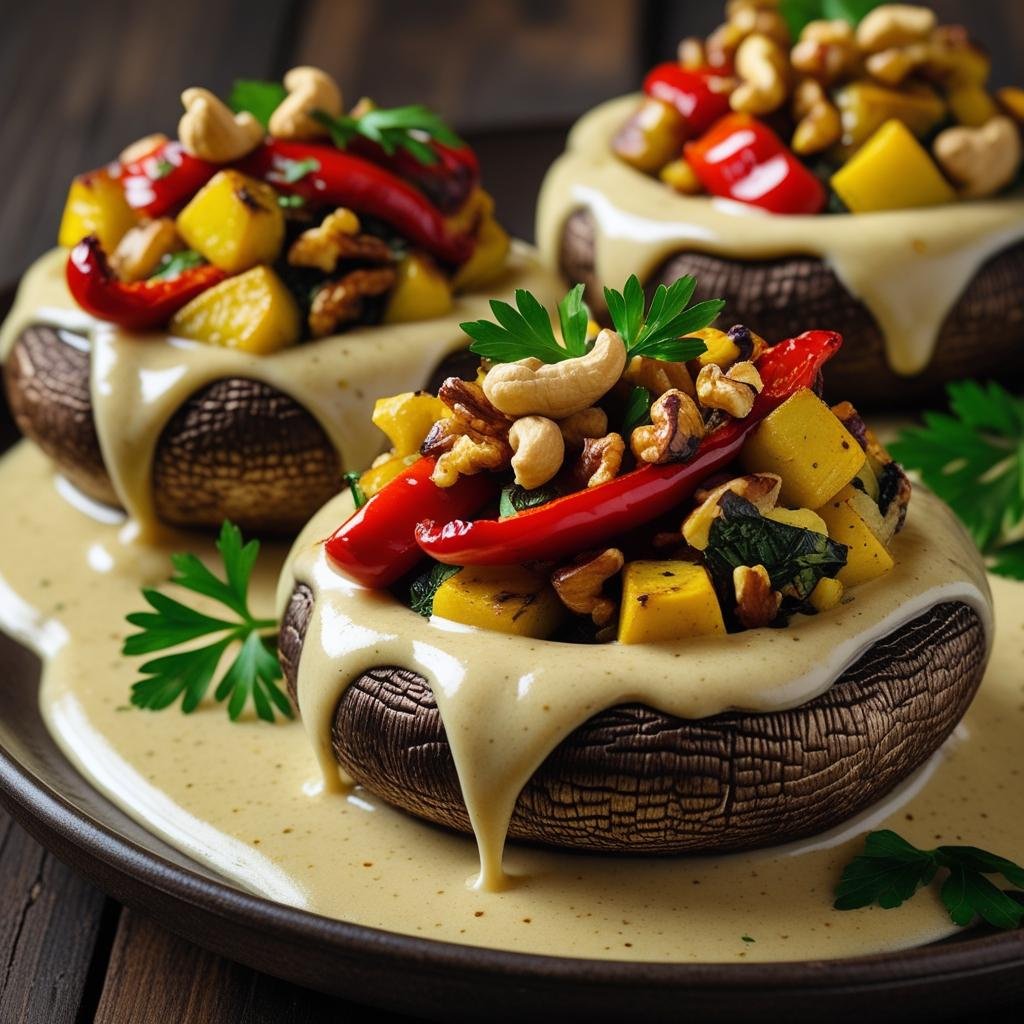 Stuffed Portobello Mushrooms